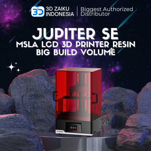 Original ELEGOO Jupiter SE MSLA LCD 3D Printer Resin Big Build Volume